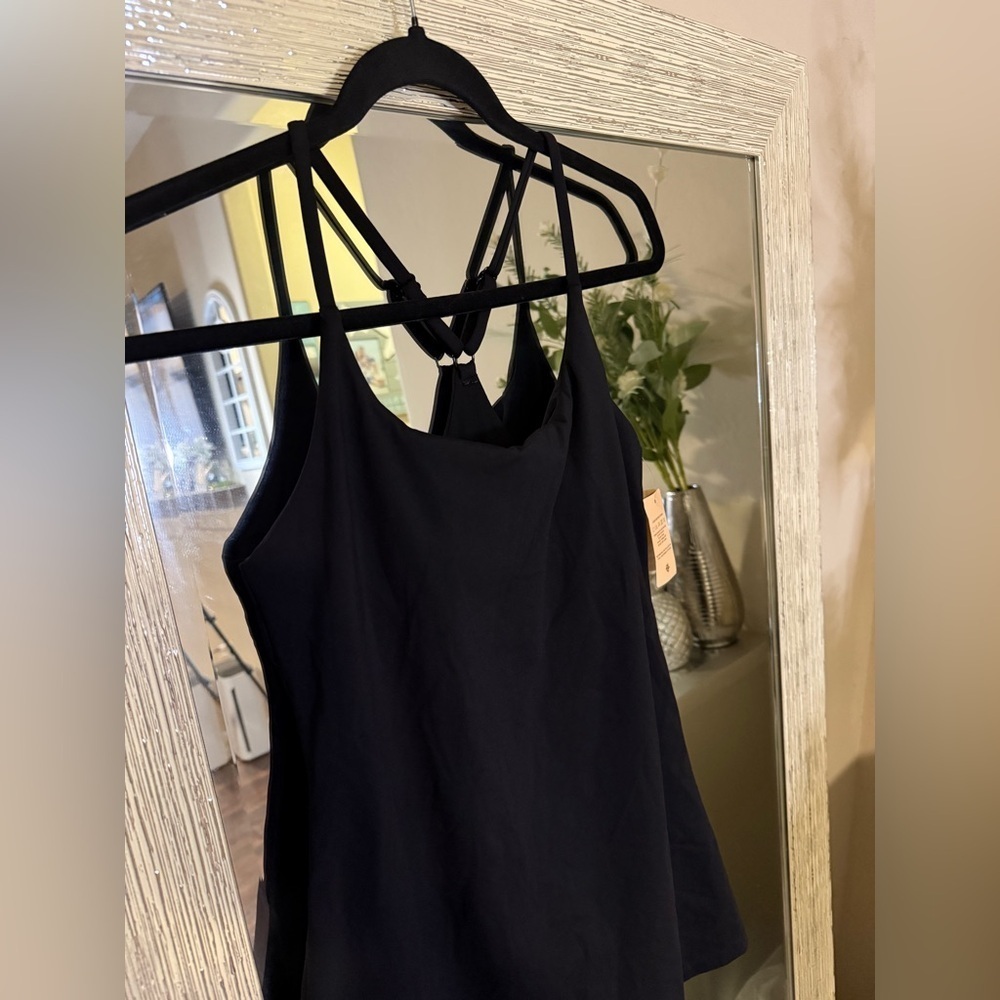 POPILUSH Shapewear Crisscross Back Workout Dress - Picture 8 of 10